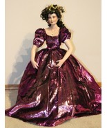 ALI HANSEN 30&quot; MARDI GRAS PORCELAIN DOLL BY DESIGNER GUILD - $2,096.57 MXN