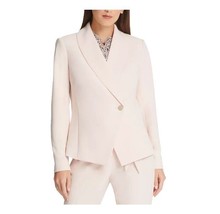 DKNY Womens 8 Light Pink Asymmetrical Shawl Collared Blazer NWT AR22 - £49.55 GBP