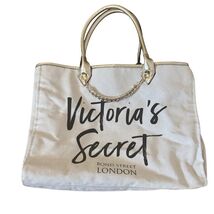 VICTORIAS SECRET BOND STREET LONDON ANGEL CITY TOTE BAG WEEKENDER TRAVEL VS - $7.13