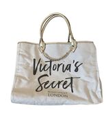VICTORIAS SECRET BOND STREET LONDON ANGEL CITY TOTE BAG WEEKENDER TRAVEL VS - $7.13
