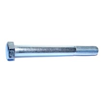 1&quot;-8 x 9&quot; Zinc Plated Grade 5 Steel Coarse Thread Hex Cap Screws (5 pcs.) - £75.31 GBP