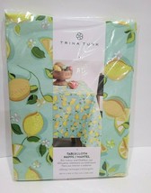 Summer Trina Turk Lemon Fabric Cloth Tablecloth 60&quot; x 102&quot; - £30.74 GBP