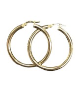 1.5&quot; Women&#39;s Earrings 14kt Yellow Gold 392213 - £141.42 GBP