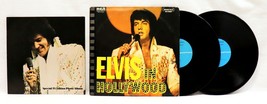 VINTAGE Elvis Presley in Hollywood 2x LP Vinyl Record Album DPL2-0168 - £32.14 GBP