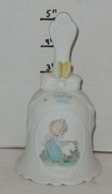 Precious Moments Enesco "God Bless You for Touching My Life" Easter 1995 Bell - $33.81