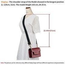 Wide Shoulder Strap Replacement Adjustable  Canvas Bag Crossbody Handbag... - £19.87 GBP