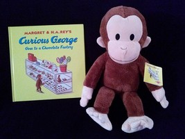 Kohls Cares For Kids Bundle: Plush Curious George 15&quot; In &amp; Hardcover Book  - £71.21 GBP