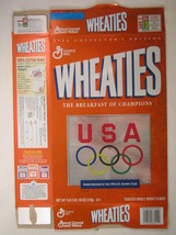 MT WHEATIES Cereal Box 1996 18oz USA OLYMPIC TEAM Collector&#39;s Edition [G... - £5.00 GBP