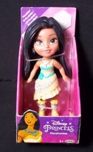 Disney Princess Pocahontas Mini Toddler silver glitter dress 3&quot; figure NEW - £9.46 GBP