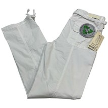 Lovegen Cargo Pants Women 9 30 White Gorpcore Tech Outdoor Streetwear Y2K - $31.32