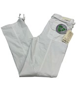 Lovegen Cargo Pants Women 9 30 White Gorpcore Tech Outdoor Streetwear Y2K - $579.71 MXN