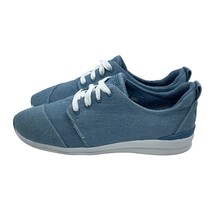 Bobs Skechers Phresh Denim Glory Canvas Lace Up Blue Shoes Womens Size 9.5 - £30.35 GBP