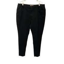 Hybrid and Company Black Pants Womens Size 20 Stretch Cotton Blend Trousers - £14.83 GBP