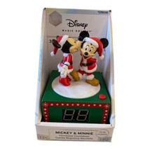 Gemmy Disney Minnie Kissing Mickey Talking Christmas Countdown Calendar Clock - £20.04 GBP