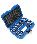 23pc Ribe Multi Spline Wheel Locking Key Set for Lug Nut Stud Removal  V... - $83.33 CAD