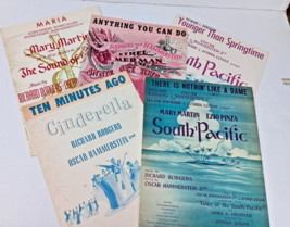 Lot Of 5 Vtg Pieces Of Piano Sheet Music Sound Of Music South Pacific - £5.41 GBP