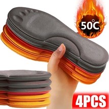 Soft Orthopedic PU Insoles Shock Absorption Running Shoes Pad for Men Women Brea - £7.06 GBP