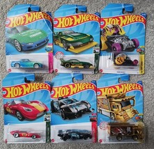 HOT WHEELS / MATCHBOX  LOT OF 6 CARS  New In Packages - Modern Diecast Cars - $16.82