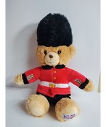 British Royal Guard Uniform Plush Bear 9.5” Keel Toys Queen King UK Buck... - $7.46