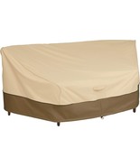 Classic Accessories Veranda Water-Resistant 46 Inch Patio Curved Sofa Se... - $97.69 CAD