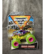 Monster Jam Truck Spin Master GRAVE DIGGER 1:64 Series 35 RARE 2024 True... - $231.60 MXN