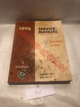 1998 Chevy Cavalier Pontiac Sunfire Shop Manual Repair Service Z24 LS RS... - $12.38