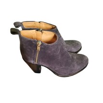 Officine Creative Suede Leather Ankle Boots Handmade Boots Navy Blue sz ... - $139.89