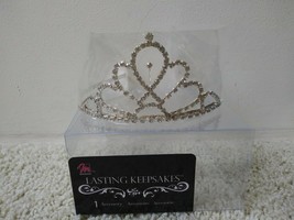 Wedding Bridal Princess Faux Rhinestones Peacock Design Prom Hair Tiara ... - £6.19 GBP