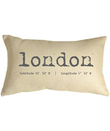 London Coordinates 12x19 Throw Pillow, with Polyfill Insert - £39.92 GBP