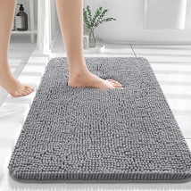 OLANLY Bathroom Rugs 30x20, Extra Soft Absorbent Chenille Bath Rugs, Rub... - $25.73