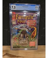 Fantastic Four #57 CGC 7.5 Custom Label | Doctor Doom Silver Surfer | - £234.81 GBP