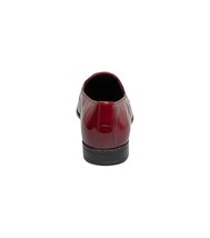 Stacy Adams Sprague Moc Toe Bit Slip On Shoes Burgundy 25732-601 image 7