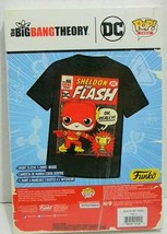 Funko POP! The Big Bang Theory &quot;Sheldon as The Flash&quot; Unisex Boxed T-Shirt 2019 - £13.34 GBP