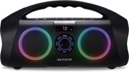 Aiwa Portable Boombox - Waterproof Bluetooth Speaker,, 15 Hour Playtime - £120.34 GBP