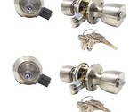 J &amp; D Lock Mobile Home Stainless Steel Exterior Door Lock and Deadbolt S... - $69.95