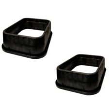 Valve Box Riser 13&quot; W x 6&quot; H Rectangular Black - NDS 117-6 (2-Pack) - $1,280.80 MXN