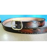 WIDE EAGLE Genuine Leather Belt &amp;  Belt Buckle - $40.55 CAD