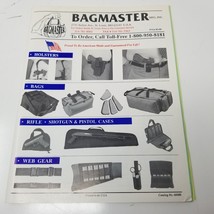 Bagmaster Holsters Gun Cases Catalog 1993 Price List Rifle Pistol - £14.91 GBP