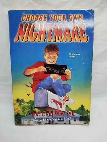 Choose Your Own Nightmare The Evil Pen Pal Book #14 - $13.85