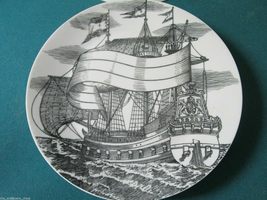 Piero Compatible with Fornasetti VELIERI Plates TEATRO A LA Compatible w... - $172.47+