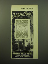 1950 Beverly Hills Hotel Ad - California Bound? - £14.54 GBP