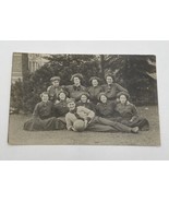 Vintage RPPC Girls Basketball Team 1911 Real Photo Post Card Postcard - £18.64 GBP