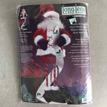 Long Legs by Dimensions 62177 Tall Orders Santa Clause Cross Stitch & Glue Kit - £23.12 GBP
