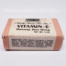 Vintage Vitamin E Soap Stur-Dee Bar Sealed Retro Prop-3oz-w/Vitamin A&amp;D-New Old - £19.29 GBP