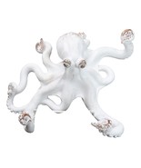 Nautical Marine Antique White Giant Octopus Multi Point Wall Coats Keys ... - $39.63 CAD