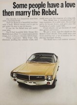 1968 Print Ad The AMC Javelin Rebel 2-Door Sporty Car  - $21.37