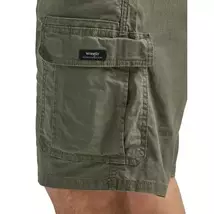 Wrangler Men's Short Relax Fit Cargo Epic Soft Dark Grey Size 38 - $10.00