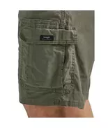 Wrangler Men's Short Relax Fit Cargo Epic Soft Dark Grey Size 38 - $10.00