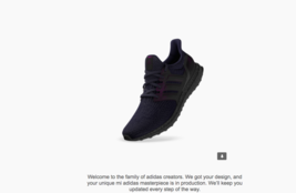 MiAdidas Xeno Ultra Boost Triple Black Custom Size 9.5 IN HAND! - £398.49 GBP