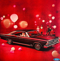 1966 Ford Fairlane 500 Advertisement Vintage Automobilia Family Entertai... - $15.76 CAD